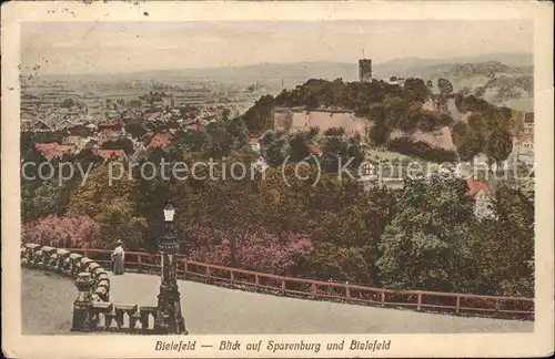 Bielefeld Sparenburg und Stadtpanorama Kat. Bielefeld