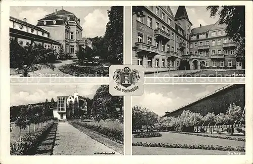 Bad Rothenfelde Kurhaus Badehaus Saline Wappen Kat. Bad Rothenfelde