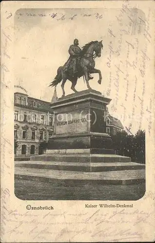 Osnabrueck Kaiser Wilhelm Denkmal Kat. Osnabrueck