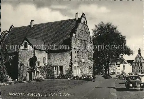 Bielefeld Spiegelscher Hof Autos Kat. Bielefeld