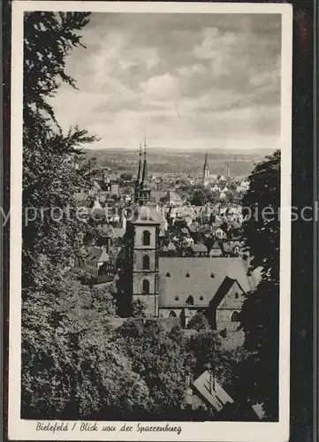 Bielefeld Blick von Sparrenburg Kat. Bielefeld