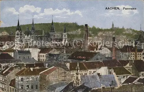 Aachen Panorama Kat. Aachen