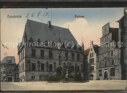 Osnabrueck Rathaus Kat. Osnabrueck