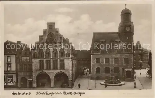 Dortmund Altes Rathaus Stadtbibliothek Kat. Dortmund