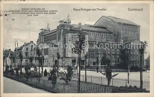 Dortmund Anlagen am Theater Kat. Dortmund