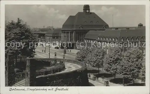 Dortmund Haupteingang mit Freistuhl Kat. Dortmund