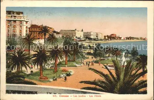 Cannes Alpes Maritimes Les Jardins Les Hotels Kat. Cannes