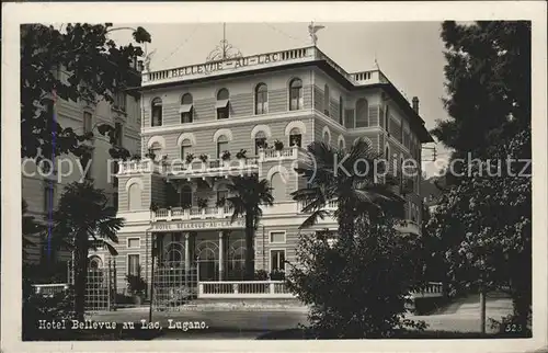 Lugano TI Hotel Bellevue au Lac Kat. Lugano