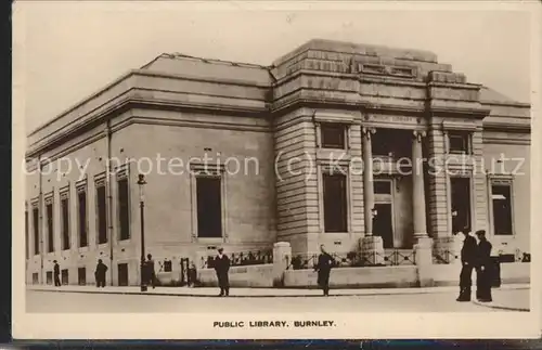 Burnley Public Library Kat. Burnley