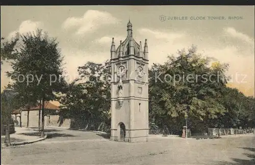 Ripon Minster Jubilee Clock Tower Kat. Harrogate