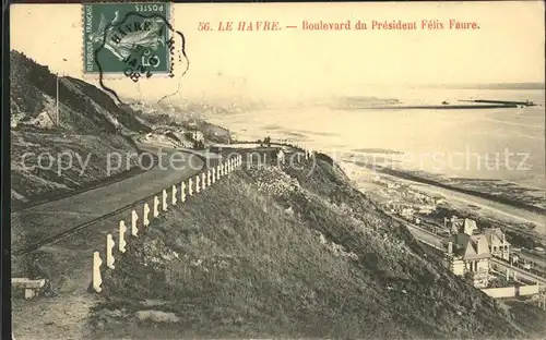 Le Havre Boulevard du President Felix Faure Kat. Le Havre
