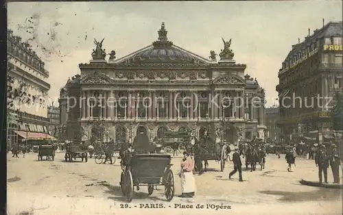 Paris Place de l Opera Kat. Paris