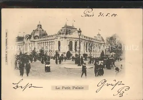 Paris Le Petit Palais Kat. Paris