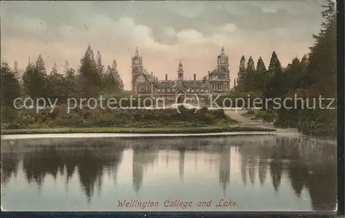 Crowthorne Wellington College and Lake Kat. Bracknell Forest