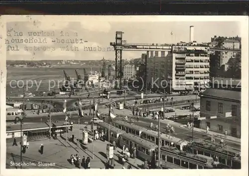 Stockholm Slussen Kat. Stockholm