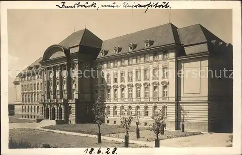 Innsbruck Neue Universitaet Kat. Innsbruck