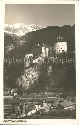 Kufstein Tirol Festung Kat. Kufstein