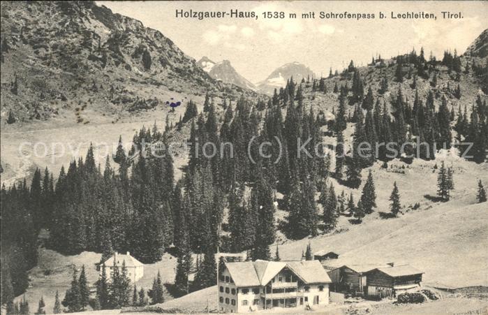 Holzgau Holzgauer Haus Sohrofenpass Lechleiten Kat Holzgau Nr