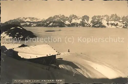 Kaisergebirge Fleck Alm Kat. Kufstein