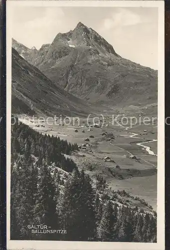 Galtuer Tirol Ballunspitze Kat. Galtuer