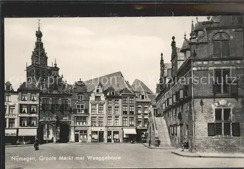 Nijmegen Groote Markt Waaggebouw Kat. Nijmegen