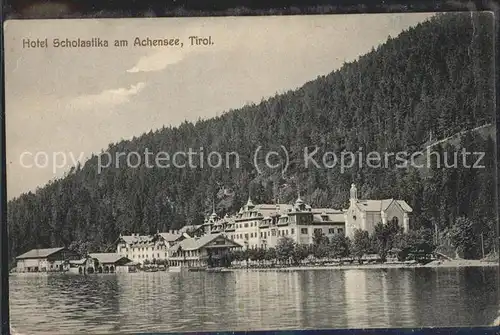 Achensee Tirol Hotel Scholostika Kat. Eben am Achensee