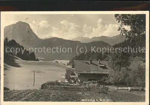 Kufstein Tirol Hinterdux Kat. Kufstein