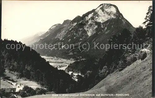 Kufstein Tirol Pendling Hinterdux Kat. Kufstein