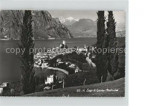 Malcesine Lago di Garda Panorama Kat. Malcesine