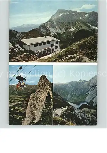Berchtesgaden Jenner Berggaststaette Schneibstein Bergbahn Koenigssee Steinernes Meer Kat. Berchtesgaden