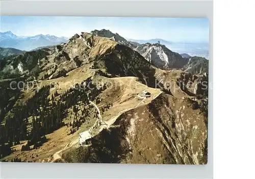 Lenggries Brauneck Bergstation Benediktenwand Zugspitze Bayerische Alpen Kat. Lenggries