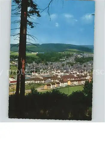 Bad Berleburg Gesamtansicht Kneipp Heilbad Wittgensteiner Berg  und Waldland Kat. Bad Berleburg