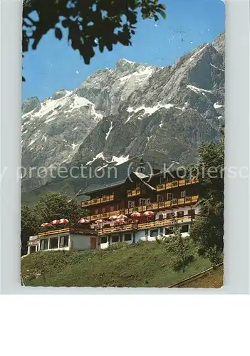 Muehlbach Hochkoenig Alpengasthof Bergheimat Kat. Muehlbach am Hochkoenig