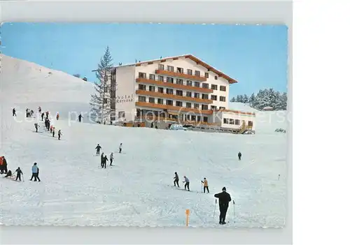 Serfaus Tirol Hotel Cervosa Skipiste Wintersportplatz und Sommerkurort Kat. Serfaus