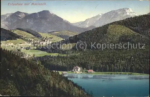 Mariazell Steiermark mit Erlaufsee Kat. Mariazell