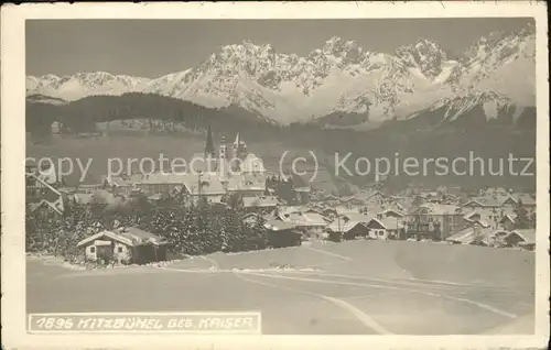 Kitzbuehel Tirol im Winter Kat. Kitzbuehel