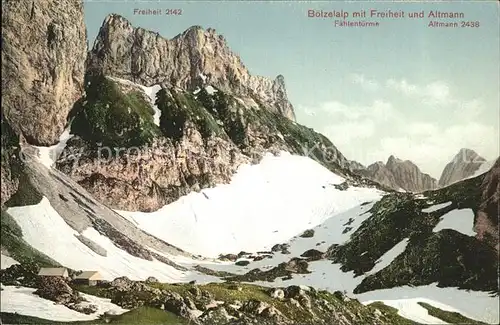 Appenzell IR Boetzelalp Kat. Appenzell