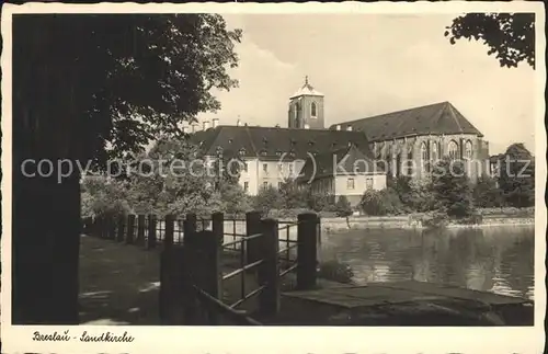 Breslau Niederschlesien Landkirche Kat. Wroclaw