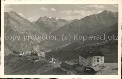 Soelden Hochsoelden Kat. Soelden oetztal Tirol