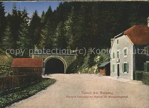 Bussang Vosges Tunnel Kat. Bussang