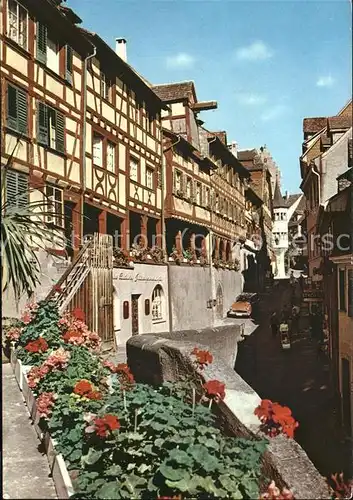 Meersburg Bodensee Strassenpartie Kat. Meersburg