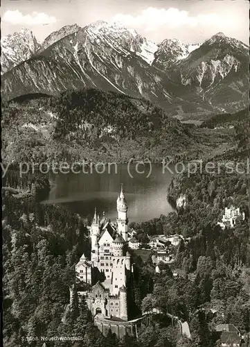 Schloss Neuschwanstein  Kat. Fuessen