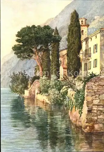 Gandria Lago di Lugano Oria Villa Fogazzaro Kat. Gandria