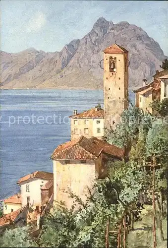 Gandria Lago di Lugano e Monte San Salvatore Kat. Gandria