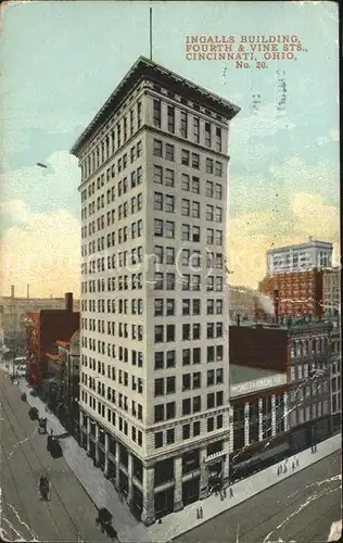 Cincinnati Ohio Ingalls Building Kat. Cincinnati