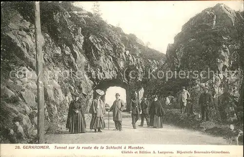 Gerardmer Vosges Tunnel Kat. Gerardmer