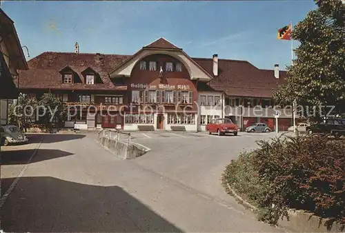 Zaeziwil Gasthaus "Zum Weissen Roessli" Kat. Zaeziwil