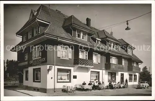 Hoechenschwand Hotel Pension Cafe Alpenblick Kat. Hoechenschwand