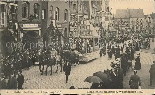 Lueneburg 3.Jahrhundertfeier 1913 Kat. Lueneburg