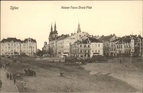 Iglau Kaiser Franz Josef Platz Kat. Jihlava